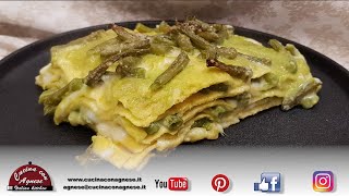 Cucina con Agnese  239 Lasagna Vegetariana  Vegetarian Lasagna [upl. by Mcclain]