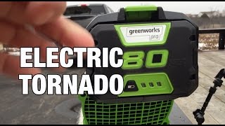 Greenworks Pro 80V Blower [upl. by Inalej]