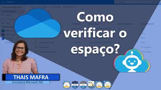 ONEDRIVE Como verificar o espaço [upl. by Quintin]