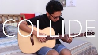 Collide  Howie Day  Fingerstyle Guitar [upl. by Nuoras]