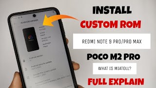 How To Install Custom Rom Redmi Note 9 ProPro Max amp Poco M2 Pro  Full Guide 2021 ⚡⚡ [upl. by Berthold]