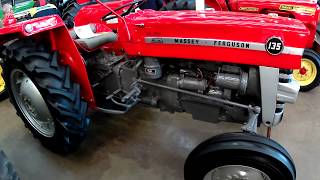 1970 MASSEY FERGUSON 135 25 Litre 3Cyl Diesel Tractor [upl. by Ahsiei]