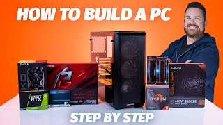 How To Build A PC  FULL Beginners Guide  Benchmarking  Robeytech [upl. by Firestone]