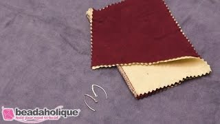 How to Use the Jewellers Rouge Polishing Cloth [upl. by Nnylkcaj]