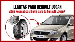 ¿Qué Llantas Usa el Renault Logan Medidas y Especificaciones [upl. by Cassandra507]