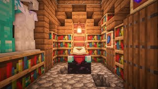 Minecraft How to Build an Enchanting Room Level 30 [upl. by Yentrok]