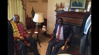 Raila exPresident Moi talks fuel 2022 election debate [upl. by Ebert]