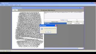 Finger Scanner Software Demo [upl. by Juliet]