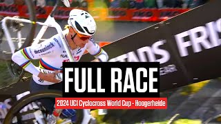 FULL RACE 2024 UCI Cyclocross World Cup  Hoogerheide [upl. by Lirpa]