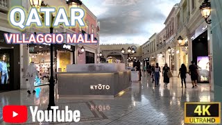 VILLAGIO MALL DOHA QATAR  Artificial Sky and Canal Inside the Mall in Doha  Qatar 🇶🇦 [upl. by Irved456]