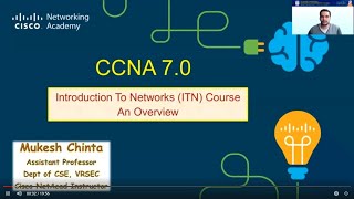 Overview of CCNAv7  1 Introduction to Networks ITN Course [upl. by Alcott]