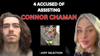 4 ACCUSED of Ass CONNOR CHAPMAN in ELLIE EDWARDS murder  Jury Selectionopening PRT1 [upl. by Yole390]