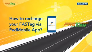 How to Recharge FASTag via FedMobile App [upl. by Sergent]