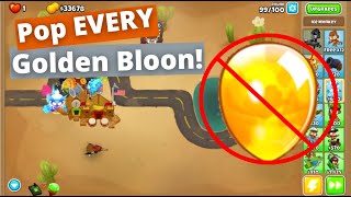 How To Pop EVERY Golden Bloon Super Easily  BTD6 [upl. by Filahk973]