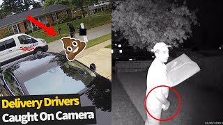 The BEST Delivery Driver Moments Caught On Camera  Funny Delivery Driver Videos [upl. by Innig149]