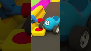 A new attraction for RACING CARS for kids New cartoons for kids amp video for kids shorts [upl. by Nuyh]