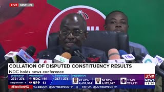 NDC Press Conference What is happening reflects the hallmark of the NPPs impunity – Asiedu Nketia [upl. by Cissiee533]