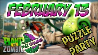 PvZ Heroes Daily Challenge 03202019 March 20  Puzzle Party March 20th [upl. by Orelle]