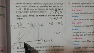 KAFADENGİ  nden Farklı 1 OLASILIK Sorusu 🤔 [upl. by Nirrol480]