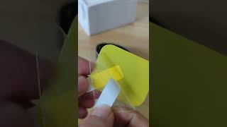 Screen guard for Noise Vivid Call 2 185 Smartwatch screen protector how to install tutorial shorts [upl. by Stacy571]