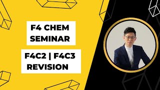 F4 CHEMISTRY CHAP 2 amp 3  MANDARIN  SEMINAR [upl. by Marcus]