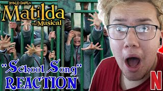 THE SCHOOL SONG from MATILDA is INCREDIBLE [upl. by Bergmans]