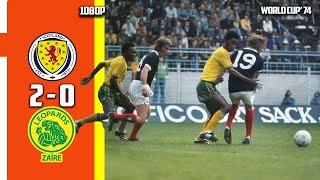 Scotland vs Zaire 2  0 Exclusives Best Of Moments World Cup 74 Full HD [upl. by Shandra380]