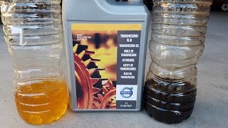 Volvo AngleBevel Gear oil change [upl. by Eiltan]