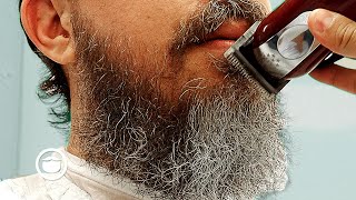 5 Month Gnarly BeardHair Transformation [upl. by Allred]