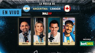 Copa América EN VIVO La previa de Argentina  Canadá por Cracks Argentina [upl. by Fraze819]