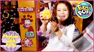 Pikmi Pops Single Pack Unboxing  Happy Holidays from Playtime with Perle [upl. by Anauqahs]