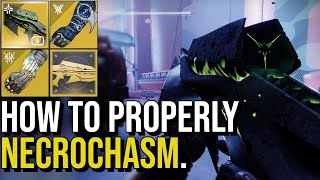 How To Best Utilize Necrochasm  Destiny 2 [upl. by Moore185]