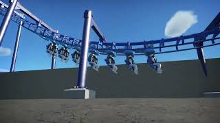 INfusion  Blackpool Pleasure Beach  On amp Off POV  Planet Coaster [upl. by Nwahsaj683]