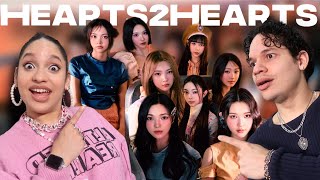 WHAT IN THE NEW SM GIRL GROUP Latinos react to Heart2Heart for the first time [upl. by Noreht447]