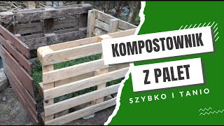 6 Jak zrobić kompostownik z palet [upl. by Attekram]