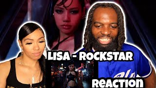 LISA  ROCKSTAR Official Music Video  REACTION [upl. by Ahsyt]