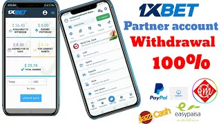 How to withdraw from 1xbet partner account [upl. by Leona654]