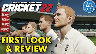 CRICKET 22 IS HERE  Cricket 22 PS5XBOX Series X  First Look amp Review of Cricket 22 [upl. by Rizzo]