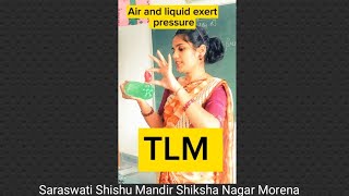 Atmospheric pressure and fluids I Anjali maam physics scienceexperiment experiment [upl. by Nagaek]