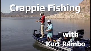 Crappie Fishing with a Legend Pat Traynor amp Kurt Rambo at Roosevelt Lake  The American Angler [upl. by Hairahs]