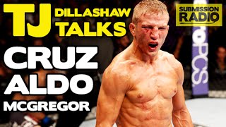 TJ Dillashaw fighting Jose Aldo Why hes better than Dominick Cruz Conor McGregor CM Punk [upl. by Anat65]