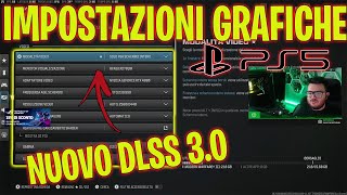 ECCO LE IMPOSTAZIONI GRAFICHE MIGLIORI SU PC e PS5 NUOVO DLSS 3 [upl. by Eehtomit]