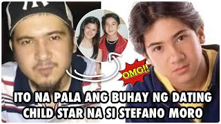 DATING CHILD STAR STEFANO MORI ITO NA PALA ANG BUHAY MATAPOS BIGLANG IWAN ANG SHOWBIZ [upl. by Alioz]