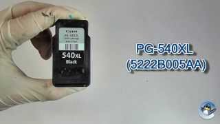 How to Refill Canon PG 540XL 5222B005AA Black Ink Cartridge [upl. by Ysak]