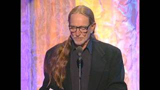 Willie Nelson inducts the Allman Brothers Band into the Rock and Roll Hall of Fame [upl. by Coffin]