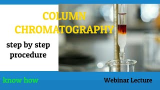 Column Chromatography  stepbystep procedure [upl. by Eleira565]