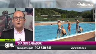 Día sin bañador en las piscinas ¿a favor o en contra [upl. by Yrral]