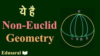 Non Euclidean Geometries  Chapter 5  Introduction to Euclid Geometry  9th Std NCERT  Edusaral [upl. by Yennor]