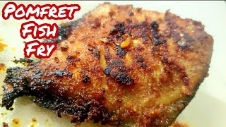 Pomfret Fish Fry Recipe  Paplet Fish Fry  Tandoori Pomfret Recipe  Fish Fry Recipe [upl. by Sharla]