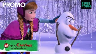 Freeforms 25 Days of Christmas  Frozen  Freeform [upl. by Akenahs]